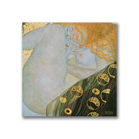 Gustave Klimt 'Danae, 1907-08' Canvas Art,14x14